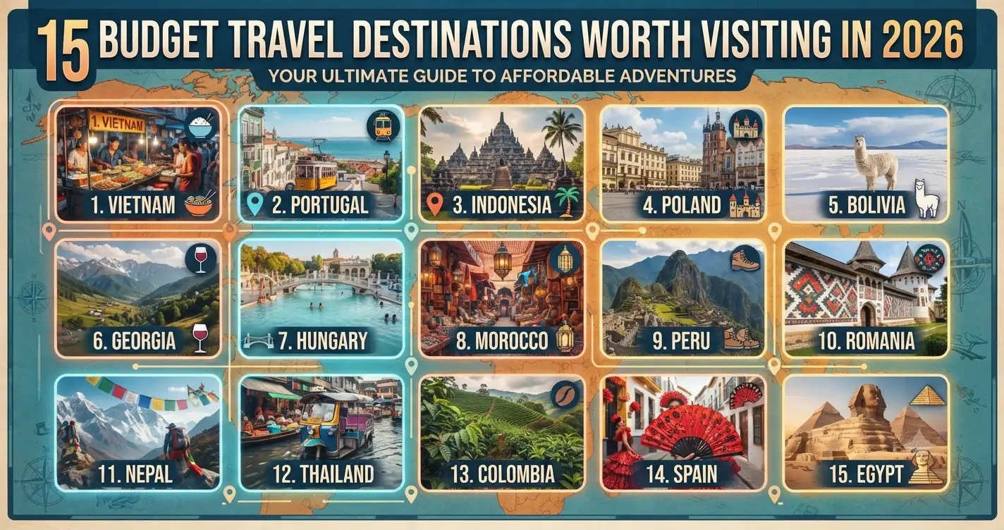 15 Budget Travel Destinations